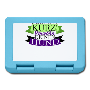 Hunde Brotdose - hund - verwöhn deinen Hund