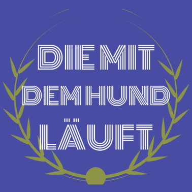 Motiv hund - die mit dem Hund läuft