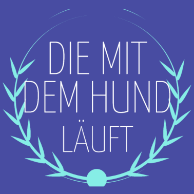 Motiv hund - die mit dem Hund läuft