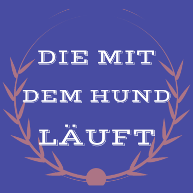 Motiv hund - die mit dem Hund läuft