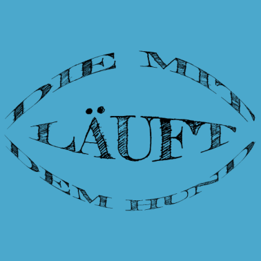 Motiv hund - die mit dem Hund läuft