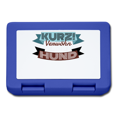 Hunde Brotdose - hund - verwöhn deinen Hund