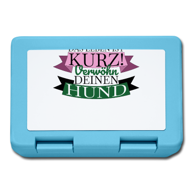 Hunde Brotdose - hund - verwöhn deinen Hund