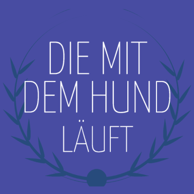 Motiv hund - die mit dem Hund läuft