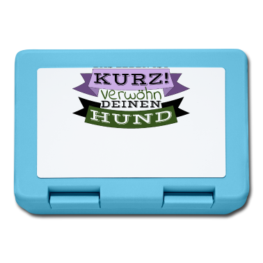 Hunde Brotdose - hund - verwöhn deinen Hund