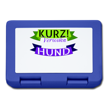 Hunde Brotdose - hund - verwöhn deinen Hund