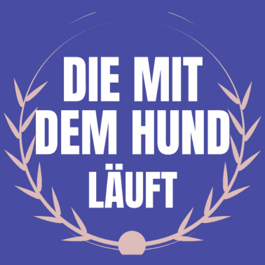 Motiv hund - die mit dem Hund läuft