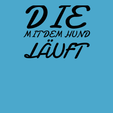 Motiv hund - die mit dem Hund läuft