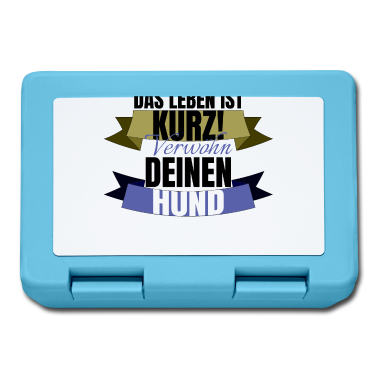 Hunde Brotdose - hund - verwöhn deinen Hund