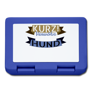 Hunde Brotdose - hund - verwöhn deinen Hund