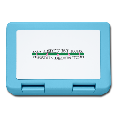 Hunde Brotdose - hund - verwöhn deinen Hund