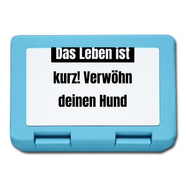 Hunde Brotdose - hund - verwöhn deinen Hund