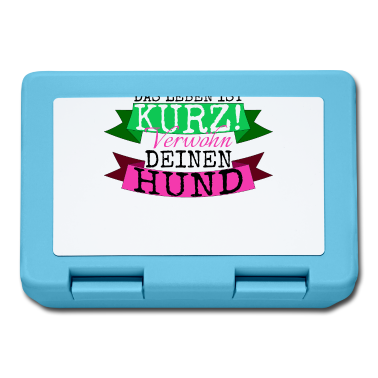 Hunde Brotdose - hund - verwöhn deinen Hund