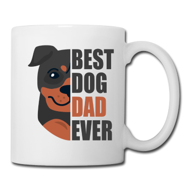 Hunde Tasse - Hunde Papa Geschenk
