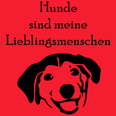 Motiv Hund Spruch