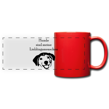 Hunde Tasse - Hund Spruch