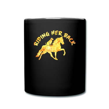 Hunde Tasse - Pferd Hund