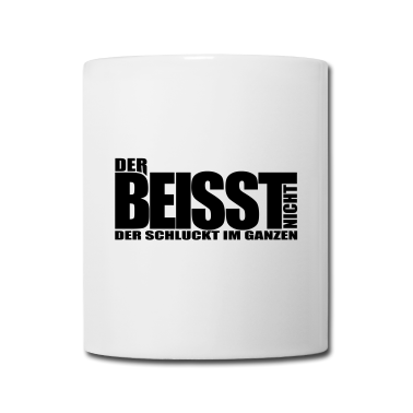 Hunde Tasse - DER BEISST NICHT Hundespruch Hunde Sprüche Hund