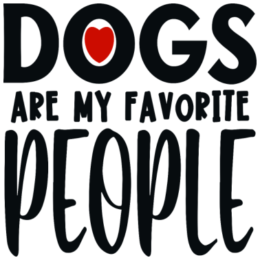 Motiv Hunde sind meine Lieblingsmenschen