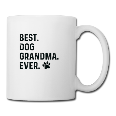 Hunde Tasse - Hund Oma, Hundeliebhaber, Großmutter Geschenk, Mutter