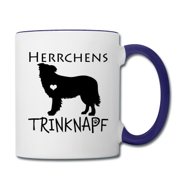 Hunde Tasse - Herrchens Trinknapf Border Collie
