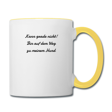 Hunde Tasse - hund - auf dem Weg zu meinem Hund