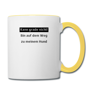 Hunde Tasse - hund - auf dem Weg zu meinem Hund