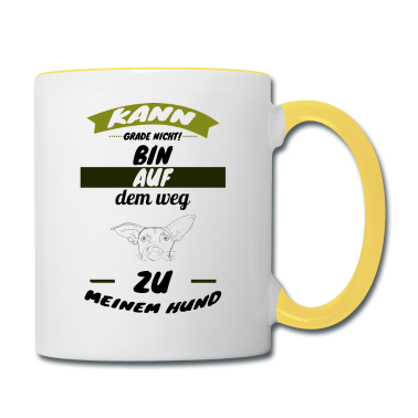 Hunde Tasse - hund - auf dem Weg zu meinem Hund