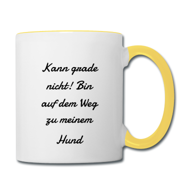 Hunde Tasse - hund - auf dem Weg zu meinem Hund