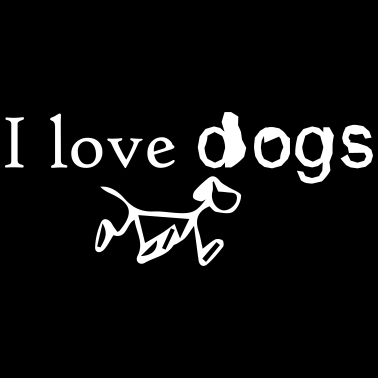 Motiv HUND: Ich liebe Hunde