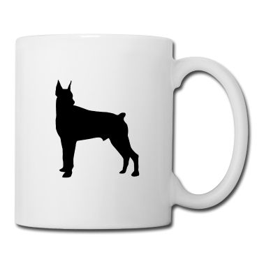 Hunde Tasse - Hund Silhouette Hunde