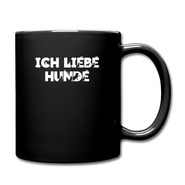 Hunde Tasse - ich liebe Hunde Hund