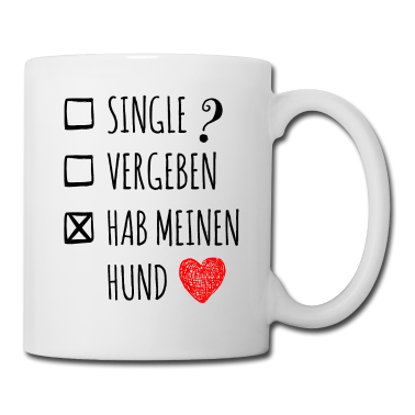 Hunde Tasse - Hab meinen Hund