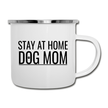 Hunde Emaille Tasse - Hund Hunde