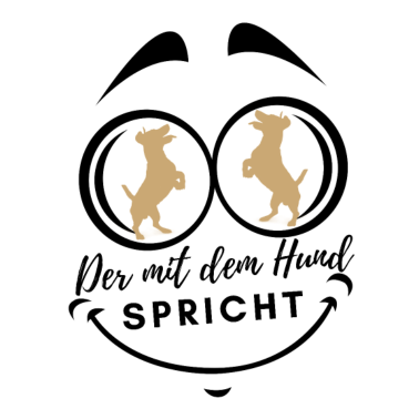 Motiv DER MIT DEM HUND SPRICHT Hund Hunde
