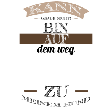 Motiv hund - auf dem Weg zu meinem Hund