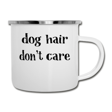 Hunde Emaille Tasse - Hunde Hundeliebe Hund