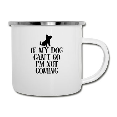 Hunde Emaille Tasse - Hund Hunde Liebe
