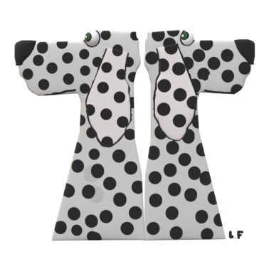 Motiv dalmatin dalmatien, hund humor, hund hund hund