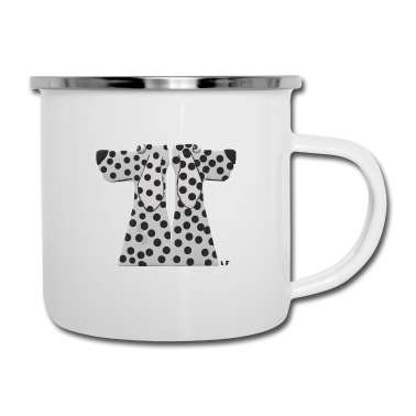 Hunde Emaille Tasse - dalmatin dalmatien, hund humor, hund hund hund