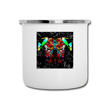 Hunde Emaille Tasse - Hund