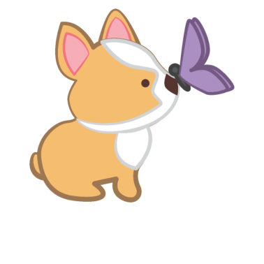 Motiv Hund - Hunde - Hunde T-Shirt - Schmetterling