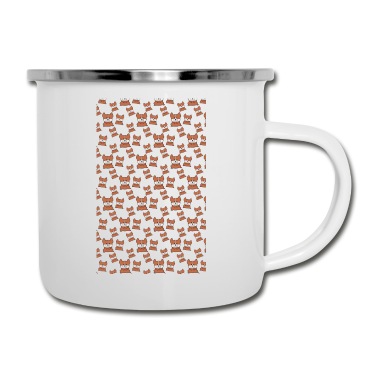 Hunde Emaille Tasse - Hund,Hunde,Hündchen