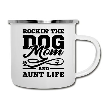 Hunde Emaille Tasse - Hund