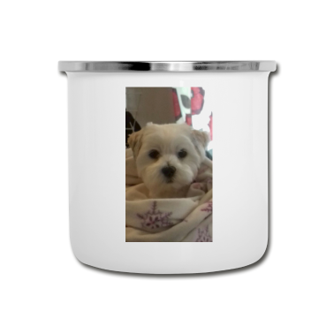 Hunde Emaille Tasse - Hund
