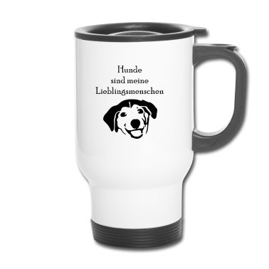 Hunde Thermobecher - Hund Spruch