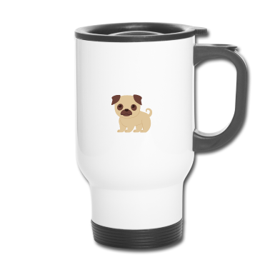 Hunde Thermobecher - Hunde Mama Mops