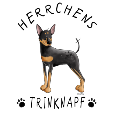 Motiv Pinscher Frauchens Trinknapf I Tasse