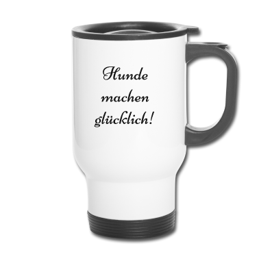 Hunde Thermobecher - Hunde Spruch
