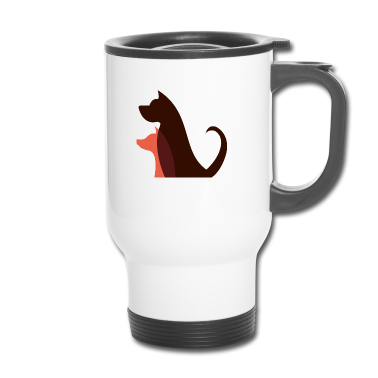 Hunde Thermobecher - Hund Hund Hund